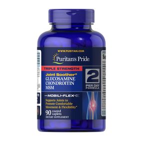 Triple Strength Glucosamine &amp; Chondroitin with MSM (90 caplets)