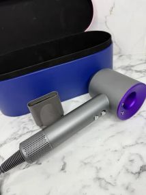 Super Hair Dryer фен с кейсом 1 насадка Фіолетовий