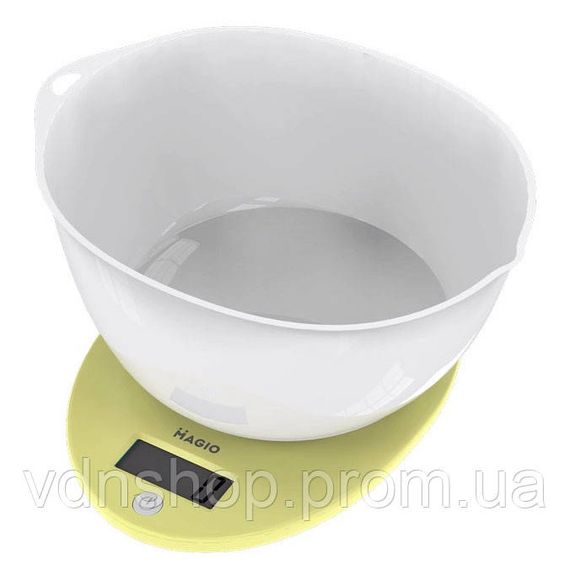 Ваги для кухні з функцією тари Magio, Ваги кухонні з автоматичним вимкненням для їжі чашею IP-99 | Зображення 7