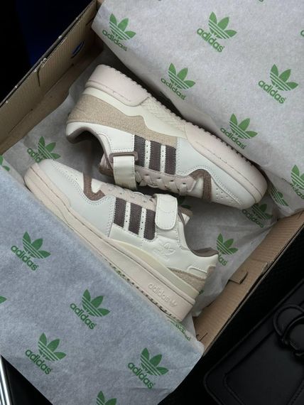 Женские кроссовки A-didas Forum 84 Low New Beige Brown  , Вьетнам | Зображення 5