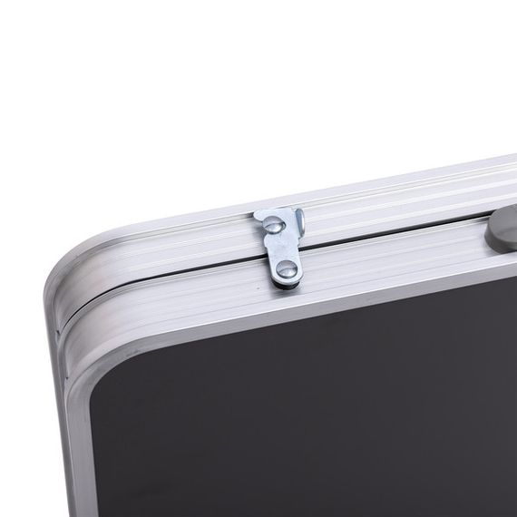 Розкладний стіл + 4 стільці кемпінговий набір для пікніка, риболовлі, відпочинку, туризму Сірий JY-12060G | Зображення 4