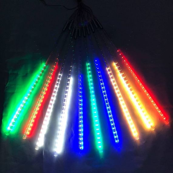 Светодиодная гирлянда RD-110 Трубки-Сосульки 50 см ∙ LED гирлянда RD-110 Сосулька мультиколор | Зображення 2