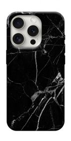 Чохол з картинкою Чорний мармур для Apple iPhone 16 Pro Max (6.9")