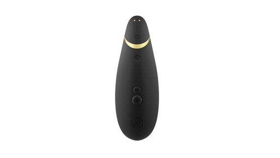 Вакуумный клиторальный стимулятор Womanizer Premium 2 - Black, функции Autopilot и Smart Silence | Зображення 4