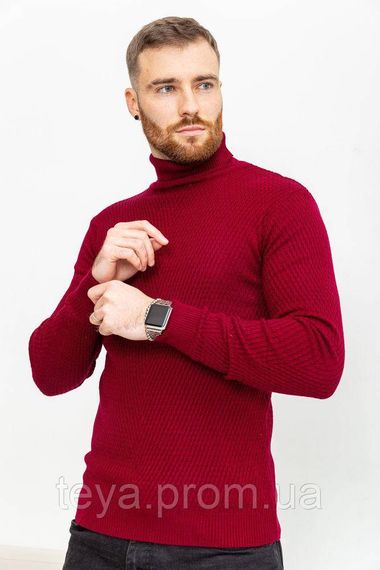 Гольф чоловічий колір бордовий розмір L-XL FA_003812 | Зображення 2