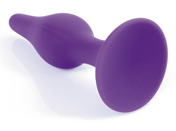Анальний плаг Silicone Plug Purple - Large, BS6400090 Sex Aura | Зображення 3