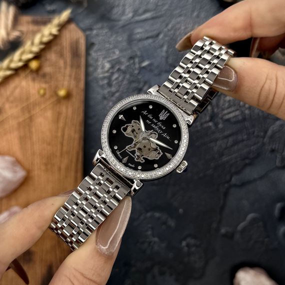 Годинник наручний Awarder 047 Silver-Black | Зображення 1