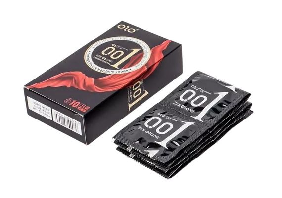 Латексні гладкі ультратонкі презервативи OLO - ZEROLONE ULTRA THIN, 10 шт sexstyle | Зображення 2