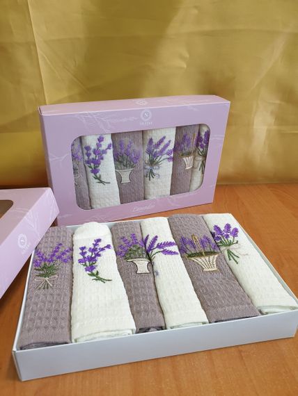 Набір рушників Nilteks 128337 Туреччина 60*40  Вафельное полотно