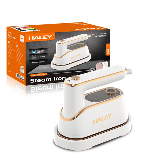 Портативна парова праска відпарювач HALEY HY 2075 1300 Вт | Зображення 3
