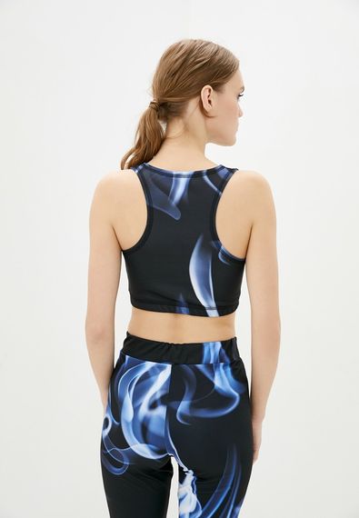 Спортивний топ 4Profi без рукавів з принтом "Дим" розмір XXL дайвінг 16244 | Зображення 1