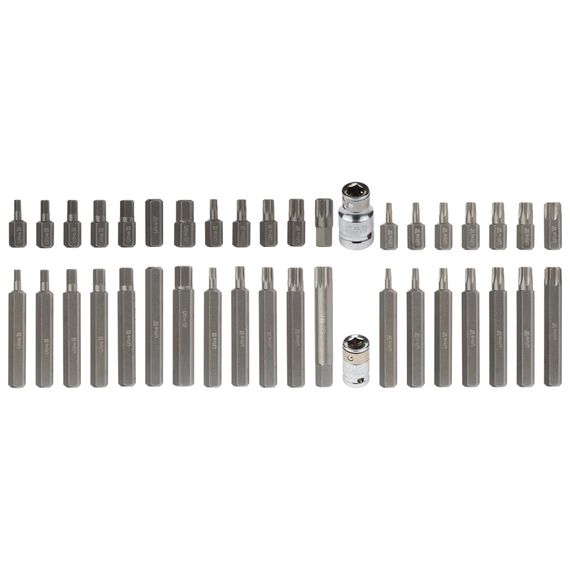 Набір біт Ultra HEX TORX Spline 10мм 40шт S2 (метал кейс) 4017092 | Зображення 2