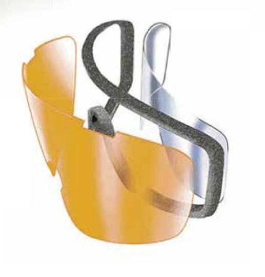 Окуляри захисні з ущільнювачем Pyramex i-Force XL (indoor/outdoor mirror) Anti-Fog, дзеркальні напівтемні | Зображення 4