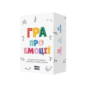 Настальна карткова гра "Емоції" 0033MG 53 картки