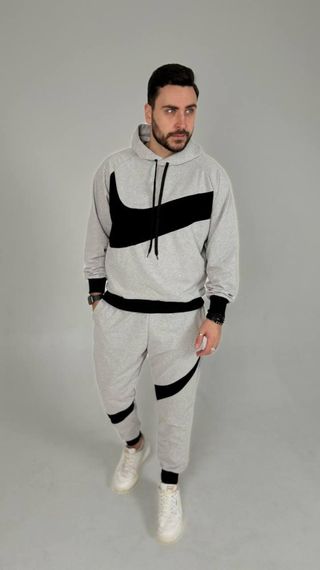 Костюм Nike з худі сірий | Зображення 7