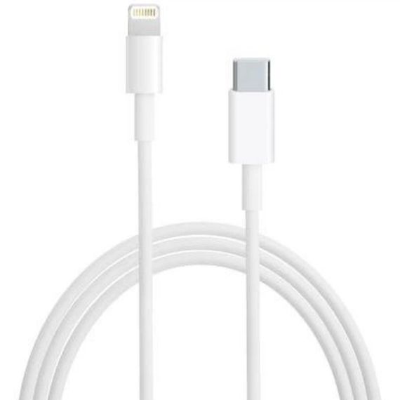 Зарядка USB-C 20W + Кабель USB-C to Lightning Power Adapter сетевое зарядное устройство блок и кабель Белый | Зображення 3