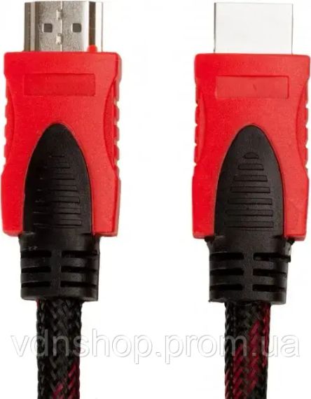 Кабель HDMI-HDMI Donli оплетка, фериты, усиленный 30 м (V1.4) | Зображення 3