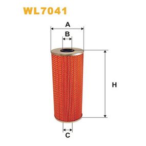 Фильтр масляный Wixfiltron WL7041