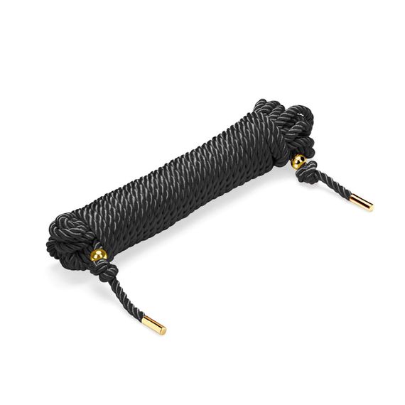 Мотузка для шибарі Liebe Seele Shibari 10M Rope Black, комбінований склад Sex Aura