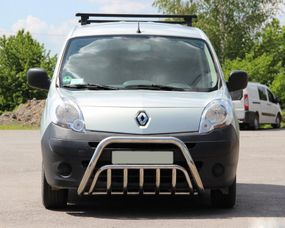 Кенгурятник WT002 (нерж.) для Renault Kangoo 2008-2020 гг