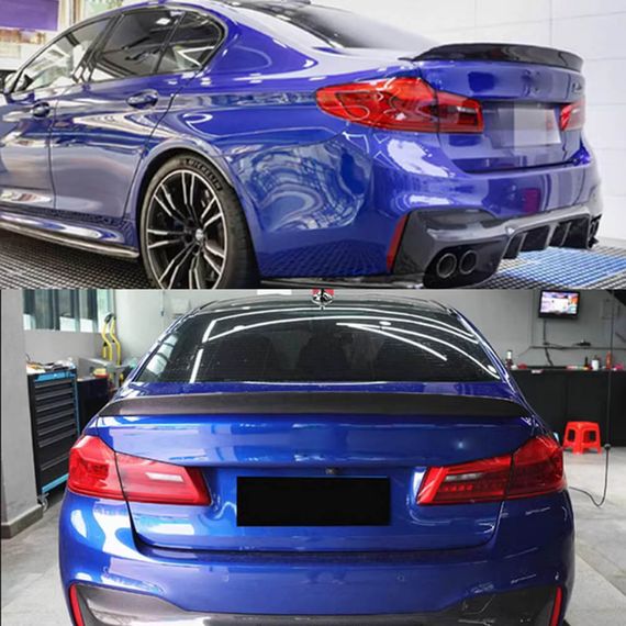 Спойлер V1 (для G30/F90, Карбон) для BMW 5 серия G30/31 2017-2023 гг | Зображення 2