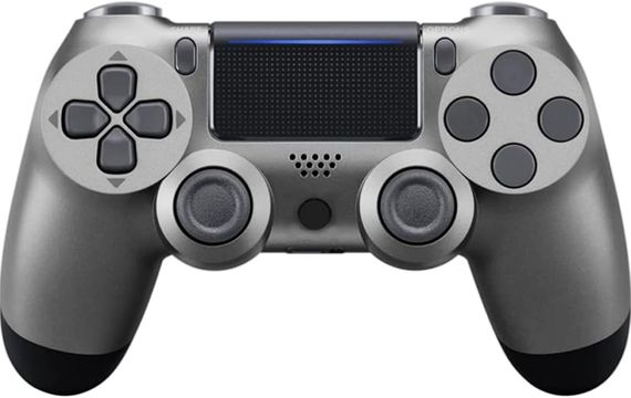 Бездротовий контролер для PS-4, сумісний з Bluetooth-контролерами P-S4/Pro/Slim/ПК, подвійна вібрація, сенсорна панель, аудіороз’є
