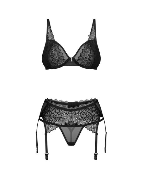 Комплект Obsessive Deina More 3-pcs set S/M Sex Aura | Зображення 3