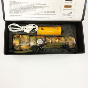 Карманный фонарь с usb зарядкой Bailong BL-P512M-P90, Тактические фонари для охоты, Фонарик тактический EM-838