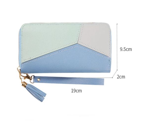 Женский клатч кошелек Primolux Lady Wallet портмоне - Sky Blue | Зображення 6