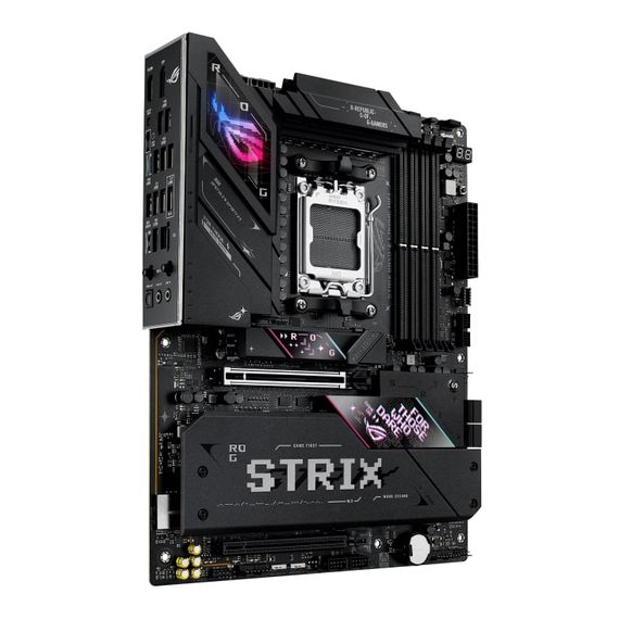 Материнcька плата ASUS ROG STRIX B850-E GAMING WIFI sAM5 B850 4xDDR5 M.2 HDMI DP USB Type-C WiFi BT ATX 90MB1J60-M0EAY0 | Зображення 2
