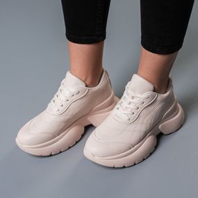Кроссовки женские Fashion Doll 3770 41 размер 255 см Бежевый