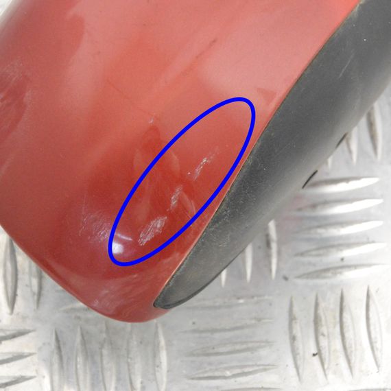 Дзеркало Volkswagen Golf IV Bora 1997-2005 5 пін праве червоне дзеркало бокове Фольксваген Гольф 4 Бора 057252 | Зображення 5