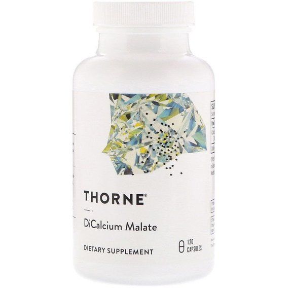 Микроэлемент Кальций Thorne Research Dicalcium Malate 120 Caps