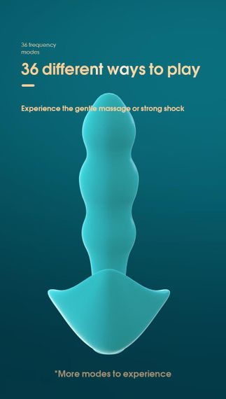 Масажер простати Stymulator-Angelo Male Prostate Triple Stimulation (blue) Sex Aura | Зображення 6