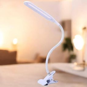 Лампа настільна на прищіпці від USB HA-106