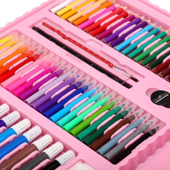 Набір для малювання у валізі з мольбертом 208 предметів | Зображення 9