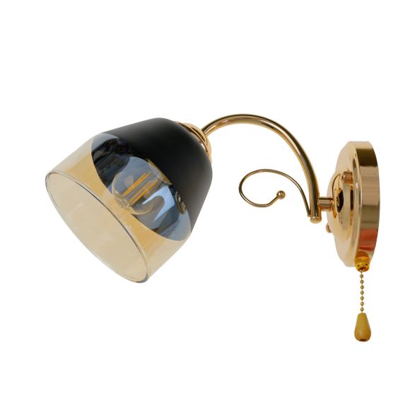 Бра настенное накладное классическое LK-689W/1 E27 G | Зображення 2