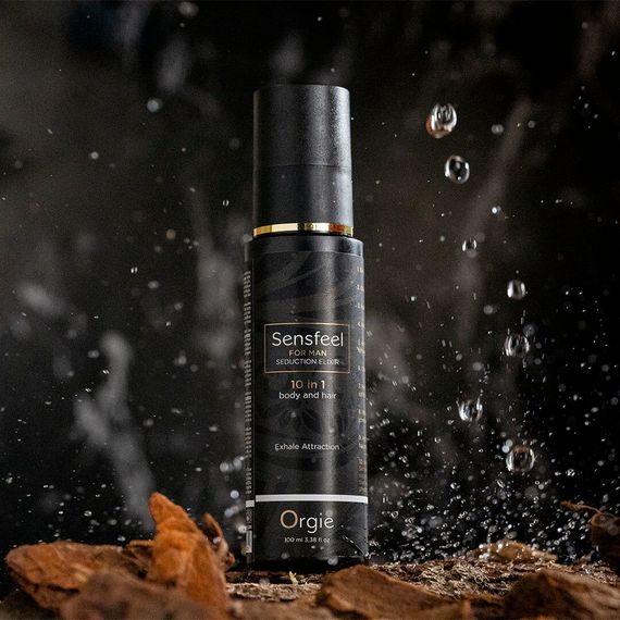 Лосьйон з феромонами для тіла та волосся Orgie – Sensfeel Seduction Elixir 10 in 1 for Man (100 мл) | Зображення 3