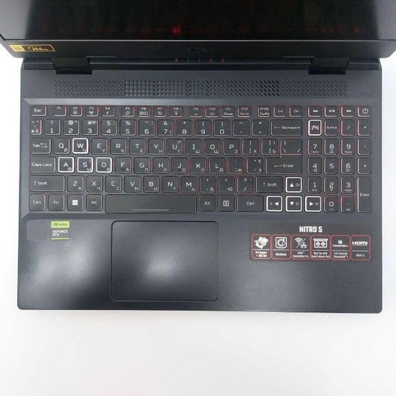 Игровой ноутбук Acer Nitro 5 / 15.6" (1920x1080) IPS / Intel Core i5-12450H (8 (12) ядер по 3.3 - 4.4 GHz) / 16 GB DDR5 / 512 GB SSD / nVidia GeForce RTX 4050, 6 GB GDDR6, 96-bit / WebCam б/у | Зображення 3