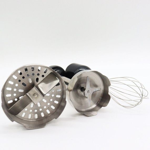 Блендер занурювальний з чашею 4в1, 1200Вт, Rainberg RB-2238 / Ручний міксер блендер з насадками | Зображення 6