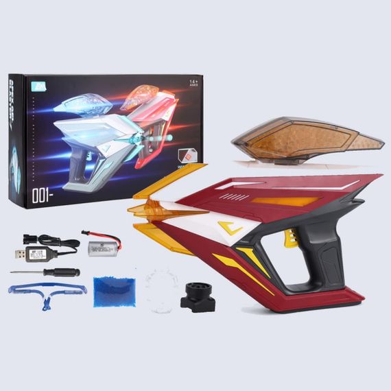 Пістолет на гідрогелевих кульках (орбізах) Gel Energy Space 001 Red | Зображення 4