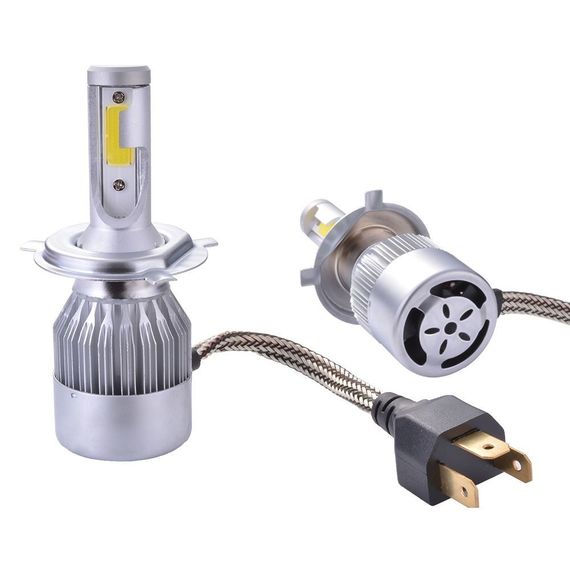 Светодиодные автомобильные LED лампы C6 H4 ближний 12-24В | Зображення 3
