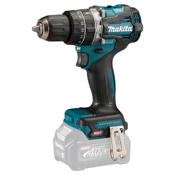 Шурупокрут-дриль з ударом акумуляторний Makita HP002GZ (64 Нм, 1.5-13 мм, BL, XGT, без акумуляторів та зарядного пристрою) | Зображення 1