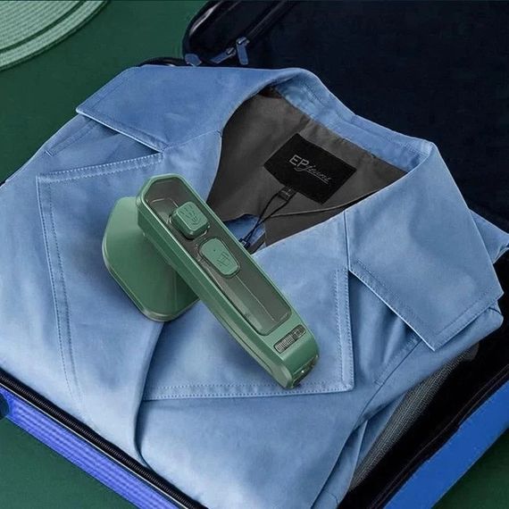 Праска міні з відпарювачем 2 в 1 Dry Iron With Spray FZ-688 30 Вт зелений