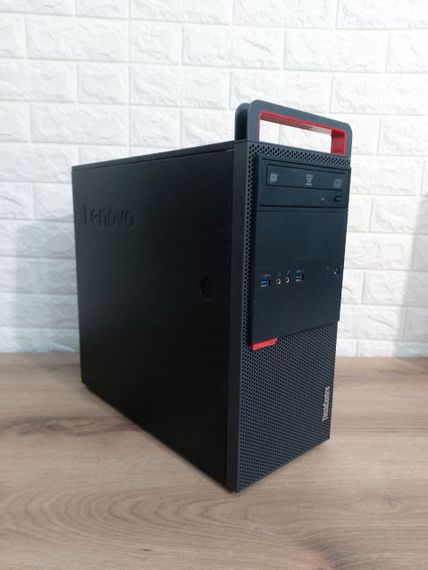 Комп'ютер Lenovo ThinkCentre M800 Tower / Intel Core i5-6500 (4 ядра по 3.2 - 3.6 GHz) / 16 GB DDR4 / 512 GB SSD + 500 GB HDD / nVidia GeForce GTX 1050 Ti, 4 GB GDDR5, 128-bit / DVD-ROM б/в + Подарунок Кабель DVI + живлення | Зображення 2