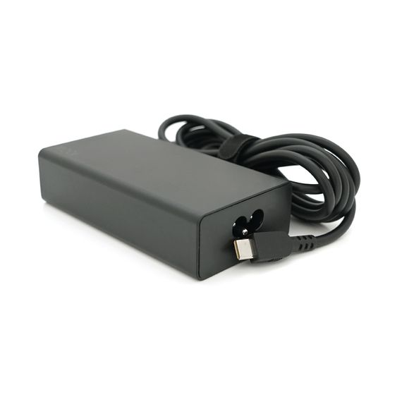 Блок живлення MERLION для ноутбука LENOVO 100W штекер Type-C, довжина 0,9м + кабель живлення
