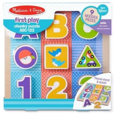 Розвиваюча іграшка Melissa&amp;Doug Пазл Літери/Цифри (MD1899)