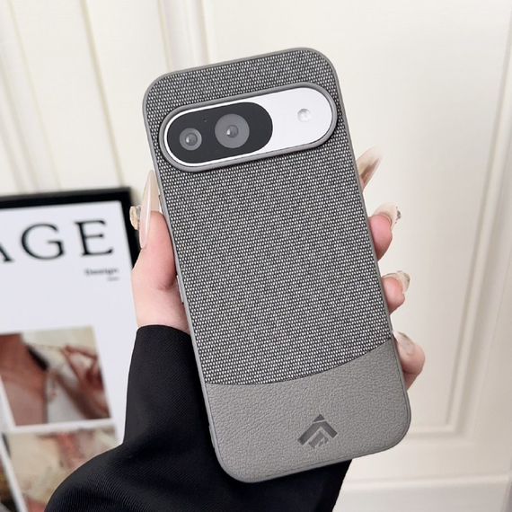 Google Pixel 9 чохол тканина Mountain сірий