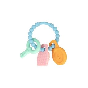 Детская игрушка прорезыватель "Ключики" 4024 силиконовый
