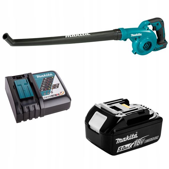 Повітродув акумуляторний Makita DUB186RT (68 м/с, 3.2 м3/хв, LXT) | Зображення 1